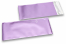 Sobres metalizados mate de colores - Lila 110 x 220 mm  | PIT Packaging.es | Paisdelossobres