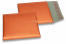 Sobres acolchados ECO metalizados mate - naranja 165 x 165 mm | PIT Packaging.es | Paisdelossobres