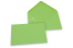 Sobres para tarjetas de felicitación de colores - Verde manzana, 114 x 162 mm | PIT Packaging.es | Paisdelossobres