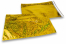 Sobres metalizados de colores - Dorado holográfico 229 x 324 mm | PIT Packaging.es | Paisdelossobres