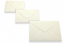 Sobres para tarjetas de felicitación de color crema | PIT Packaging.es | Paisdelossobres