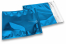 Sobres metalizados de colores - Azul 220 x 220 mm | PIT Packaging.es | Paisdelossobres