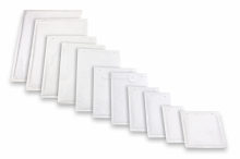 Sobres acolchados de papel de color blanco (80 gramos) - lado delantero | PIT Packaging.es | Paisdelossobres
