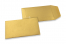 Sobres verticales de colores - Dorado, 65 x 105 mm | PIT Packaging.es | Paisdelossobres