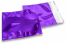 Sobres metalizados de colores - Púrpura 220 x 220 mm | PIT Packaging.es | Paisdelossobres