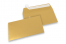 Sobres de papel de color - Dorado metalizado, 114 x 162 mm | PIT Packaging.es | Paisdelossobres