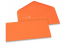Sobres para tarjetas de felicitación de colores - Naranja, 110 x 220 mm | PIT Packaging.es | Paisdelossobres