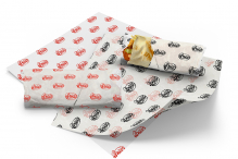 Papel parafinado personalizado - blanco | PIT Packaging.es | Paisdelossobres