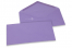 Sobres para tarjetas de felicitación de colores - Púrpura, 110 x 220 mm | PIT Packaging.es | Paisdelossobres