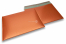 Sobres acolchados ECO metalizados mate - naranja 320 x 425 mm | PIT Packaging.es | Paisdelossobres