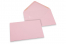 Sobres para tarjetas de felicitación de colores - Rosa claro, 125 x 175 mm | PIT Packaging.es | Paisdelossobres