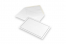 Sobres de luto - Blanco + ribete doble, 120 x 185 mm | PIT Packaging.es | Paisdelossobres