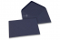 Sobres para tarjetas de felicitación de colores - Azul oscuro, 125 x 175 mm | PIT Packaging.es | Paisdelossobres