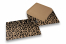 Sobres animal print - kraft marrón, negro, estampado de leopardo | PIT Packaging.es | Paisdelossobres