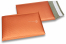 Sobres acolchados ECO metalizados mate - naranja 180 x 250 mm | PIT Packaging.es | Paisdelossobres