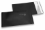 Sobres metalizados mate de colores - Negro  114 x 162 mm | PIT Packaging.es | Paisdelossobres