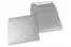 Sobres de papel de color - Plata metalizado, 160 x 160 mm | PIT Packaging.es | Paisdelossobres