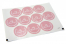 Cierres bautizo - mi bautizo rosa con guirnalda blanca | PIT Packaging.es | Paisdelossobres