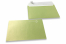 Sobres nacarados de color verde lima - 162 x 229 mm | PIT Packaging.es | Paisdelossobres