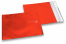 Sobres metalizados mate de colores - Rojo 165 x 165 mm | PIT Packaging.es | Paisdelossobres
