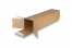 Tubos de envío cuadrados con cierre autoadhesivo - 610 x 140 x 140 mm | PIT Packaging.es | Paisdelossobres