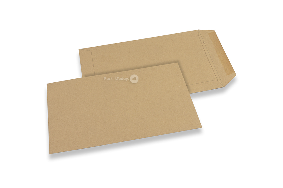 Sobres comerciales reciclados, 162 x 229 mm, C 5, cierre engomado, 90 grs