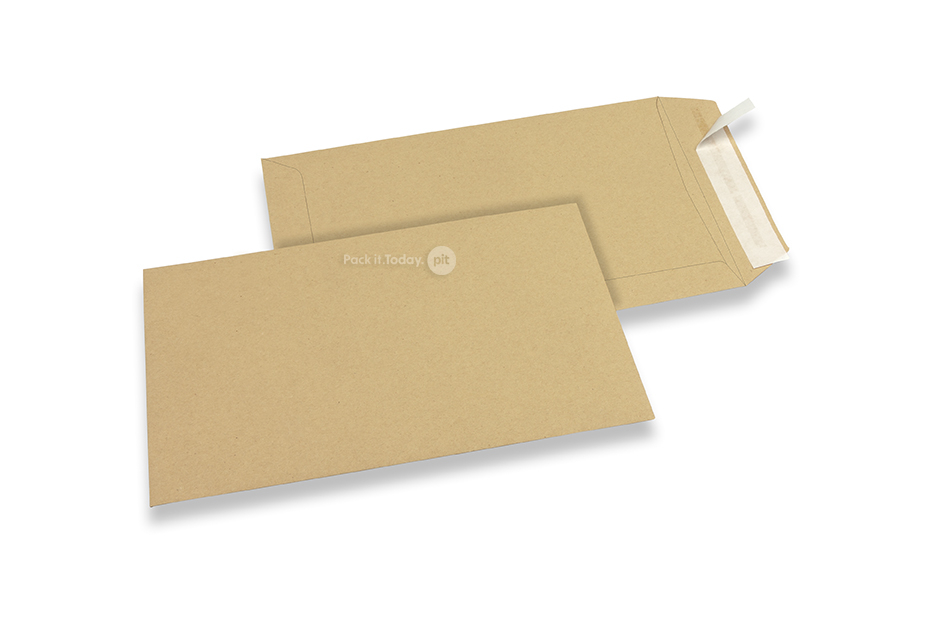 Sobres comerciales reciclados, 162 x 229 mm, C 5, cierre autoadhesivo, 90 grs