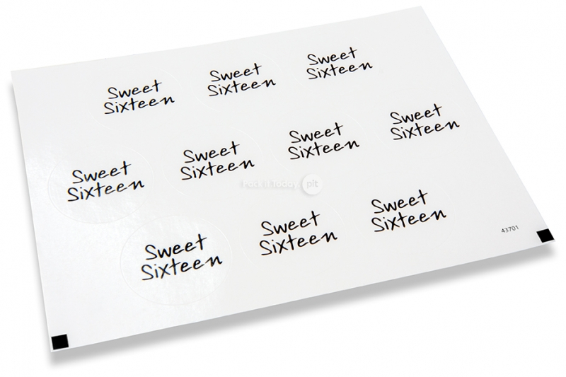 Cierres fiesta - sweet sixteen