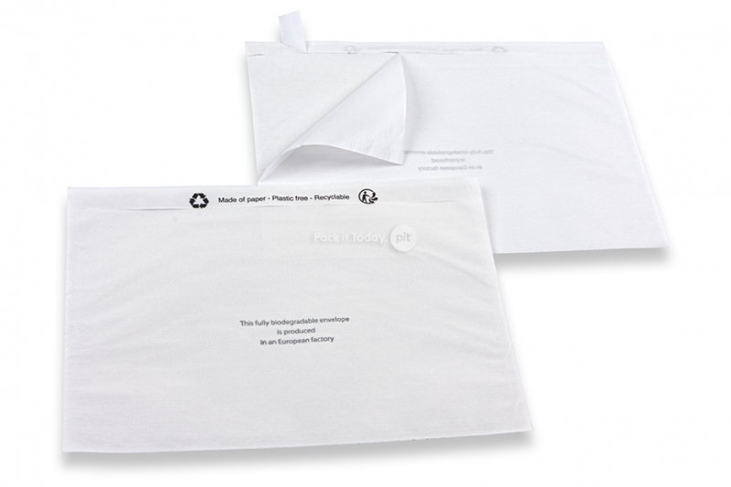 Sobres para documentación de papel - 165 x 228 mm sin imprimir