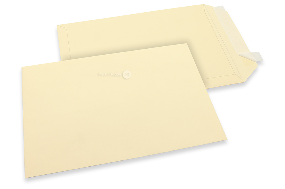 Sobres de papel de color - Blanco marfil, 229 x 324 mm