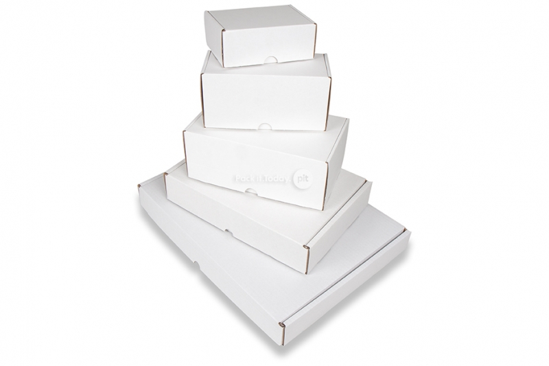Cajas para envíos postales con cierre reforzado