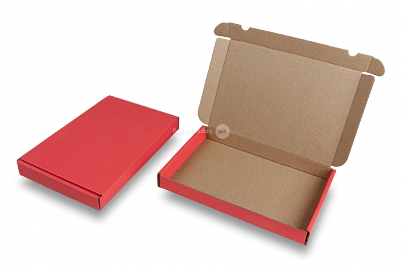 Cajas de envío plegables - rojo