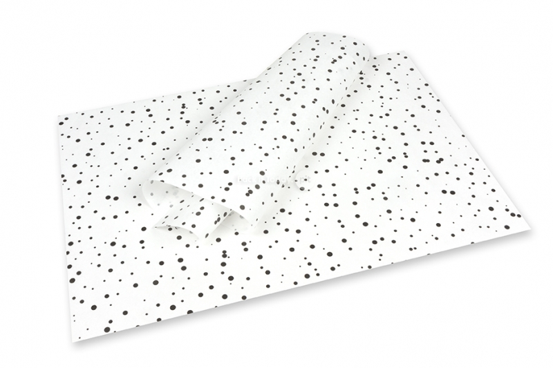 Papel de seda - puntos negras