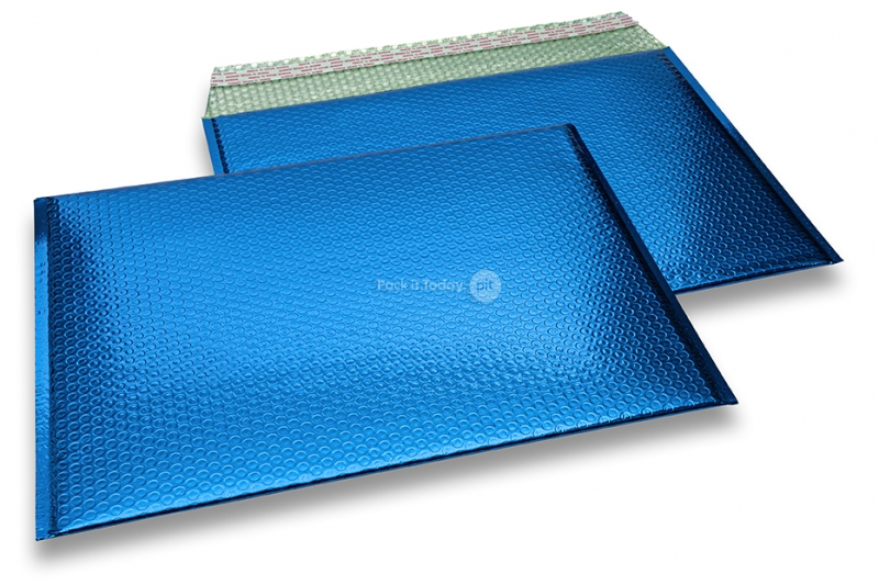 Sobres acolchados ECO metalizados - azul oscuro 320 x 425 mm