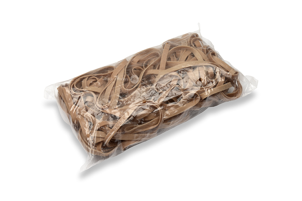 Gomas elásticas - bolsa, 500 gramos (ancho)