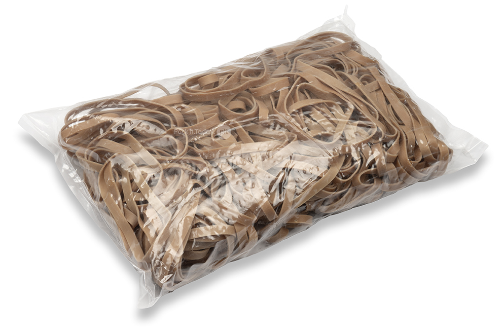 Gomas elásticas - bolsa, 1000 gramos (ancho)