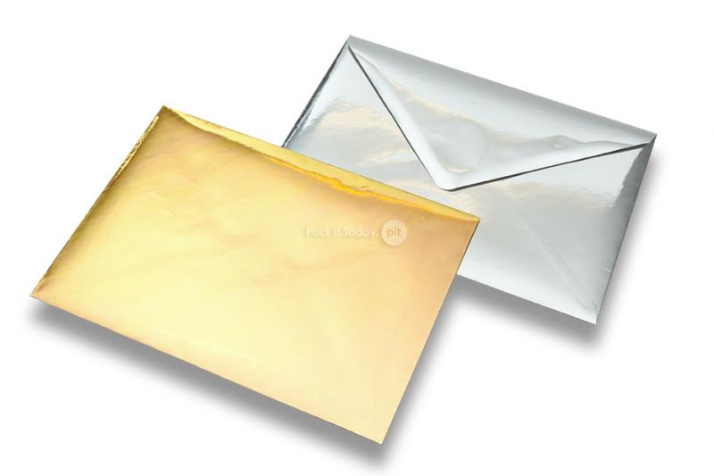 Sobres brillantes metalizados