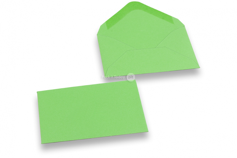 Mini sobres verde