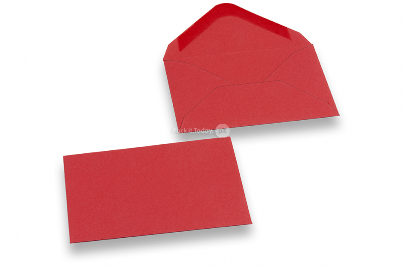 Mini sobres rojo