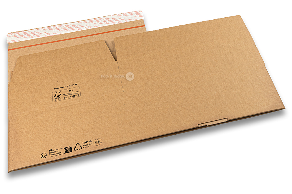 Caja automontable - marron, 310 x 230 x 110 mm - SPX9